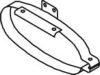 DINEX 28861 Holding Bracket, silencer